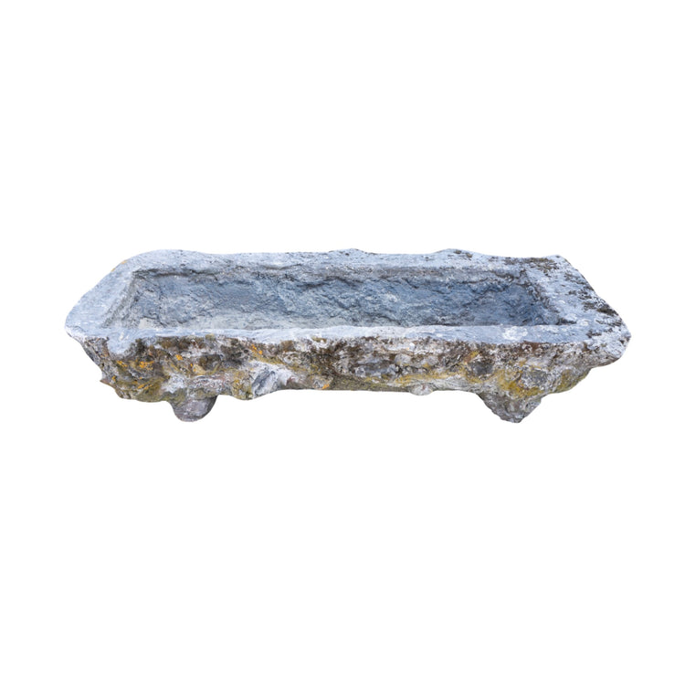 French Faux Bois Limestone Trough (T-ZCRG)