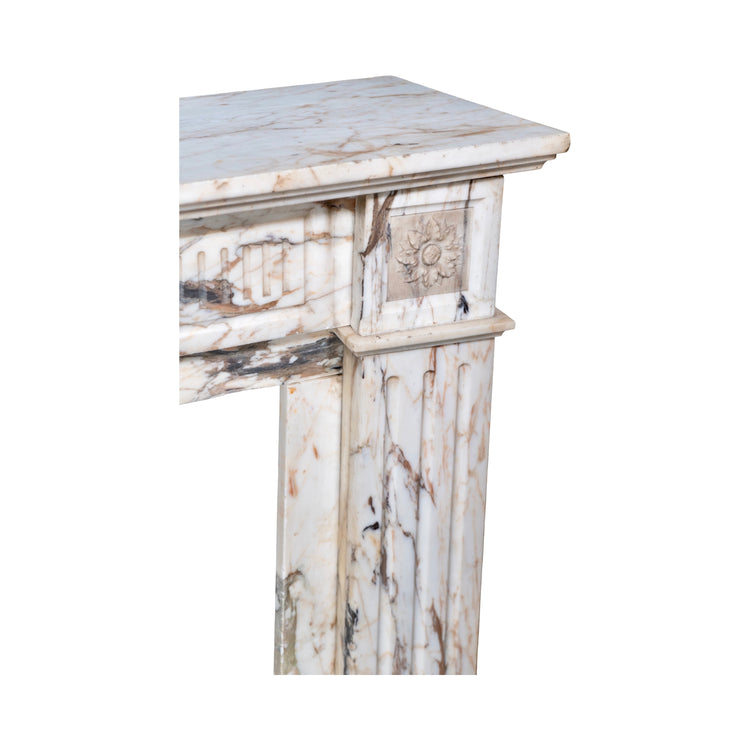 Italian Arabescato Corchia Marble Mantel (M-HNPW)