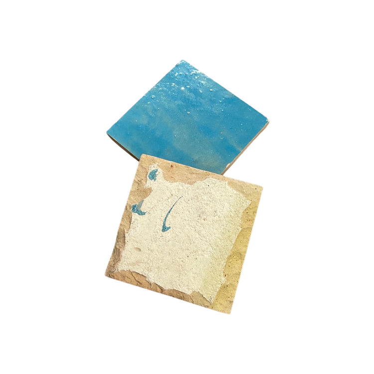 Moroccan Glazed Teal Blue Terracotta Tile (TC-M-TEALBLUE)