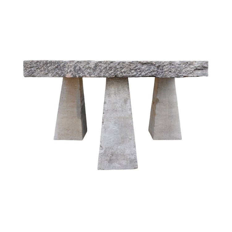 Antique French Limestone Table (GE-TFDJ)