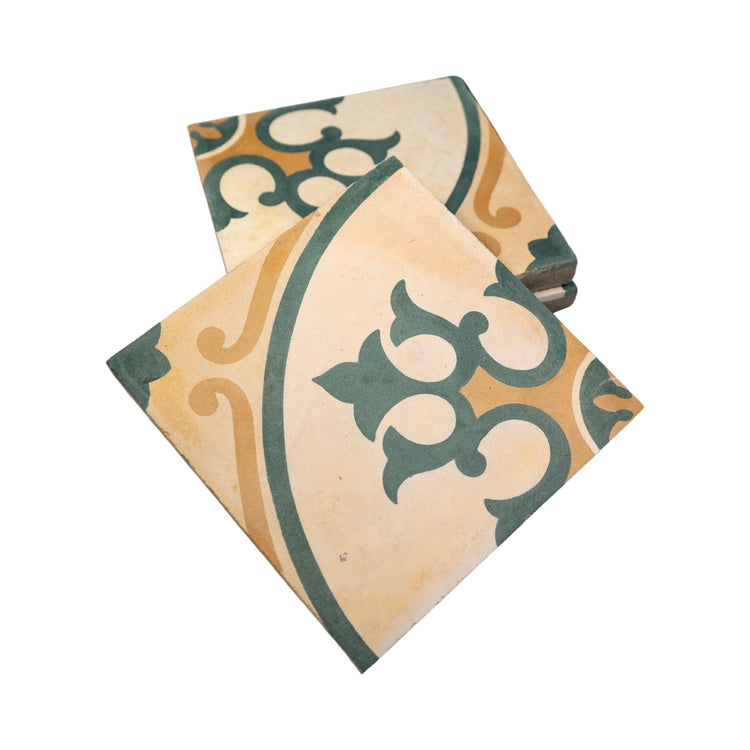 Reclaimed French Encaustic Concrete Tile (ET-MTGC)
