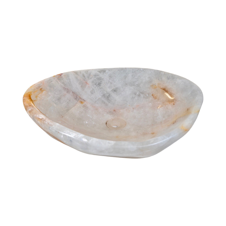 Brazilian Rock Crystal Sink Bowl (S-691K)