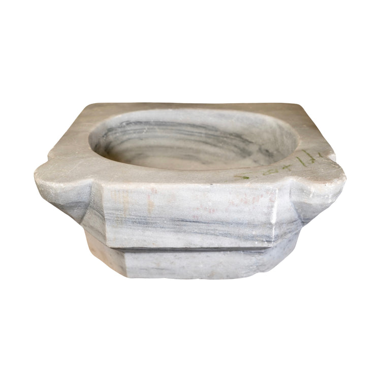 French White Carrara Marble Sink (MS256)