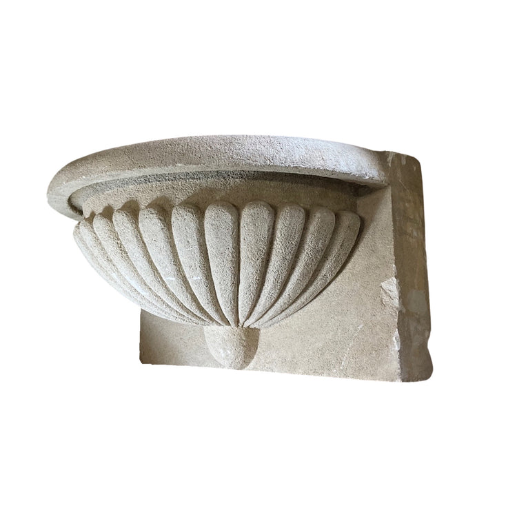 French Limestone Fountain Basin