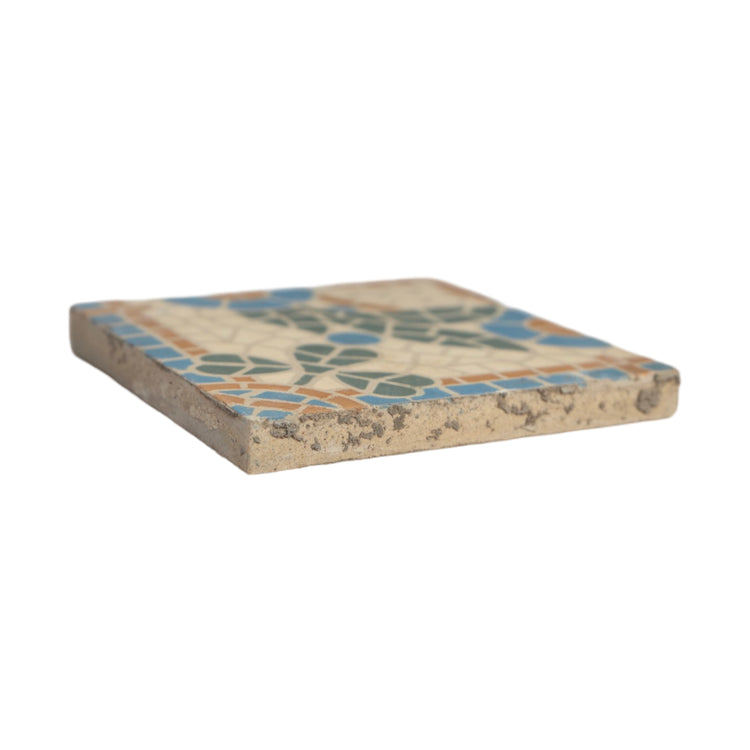 Reclaimed French Encaustic Concrete Tile (ET-FL105)