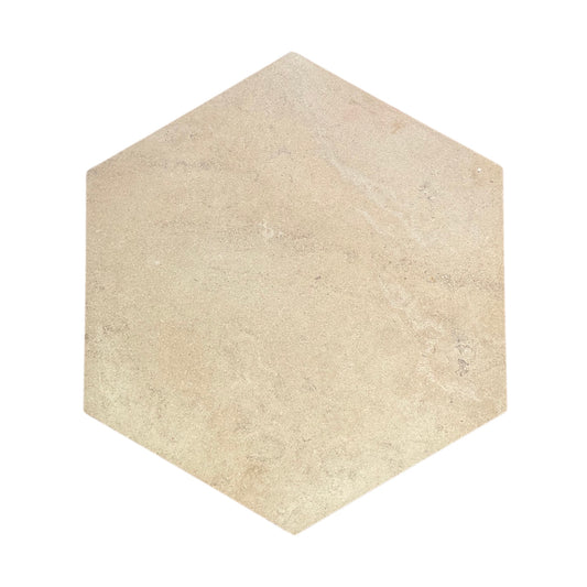French Limestone Hexagonal Tile