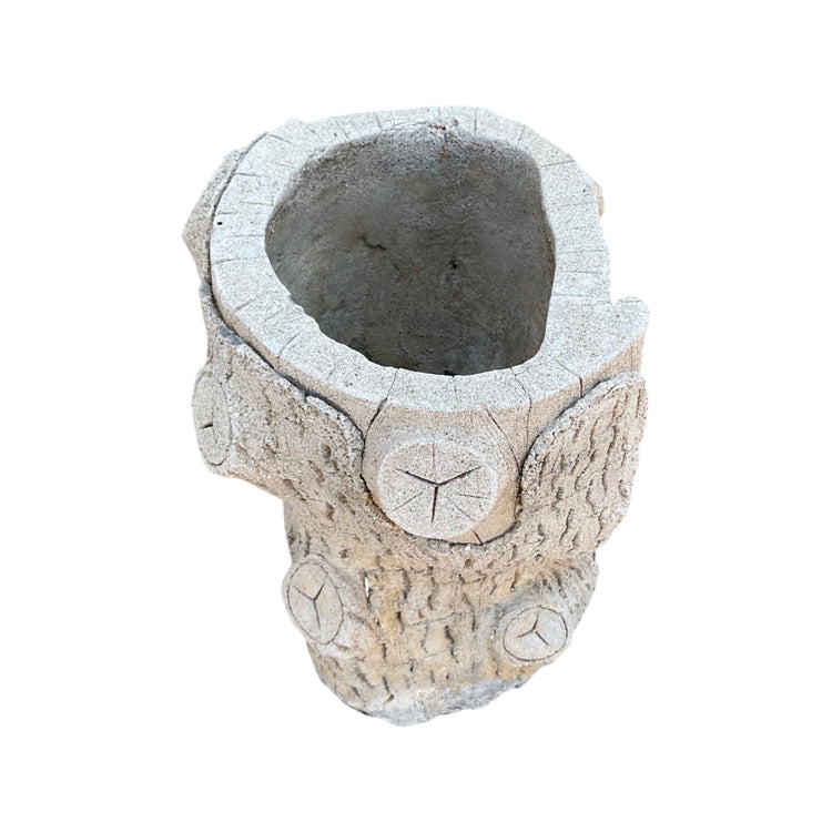 French Faux Bois Planter (V-UXRK)
