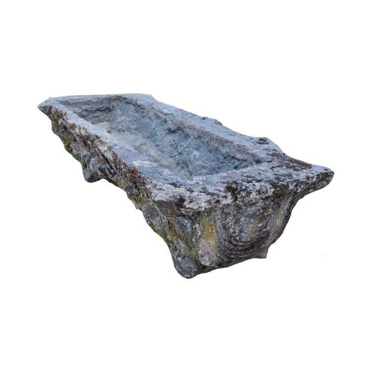 French Faux Bois Limestone Trough (T-ZCRG)