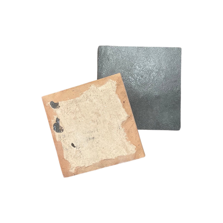 Moroccan Glazed Metallic Grey Terracotta Tile (TC-M-METALLIC)