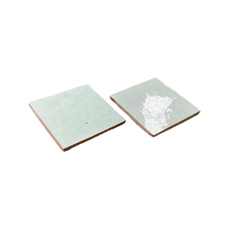 Moroccan Glazed Light Mint Terracotta Tile (TC-M-LIGHTMINT-B)