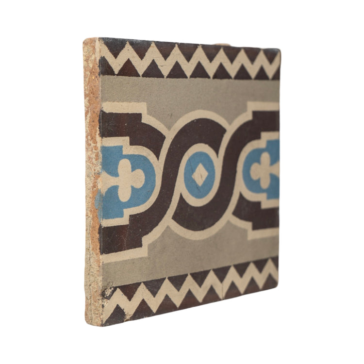 Reclaimed French Encaustic Concrete Tile (ET-HSWJ)