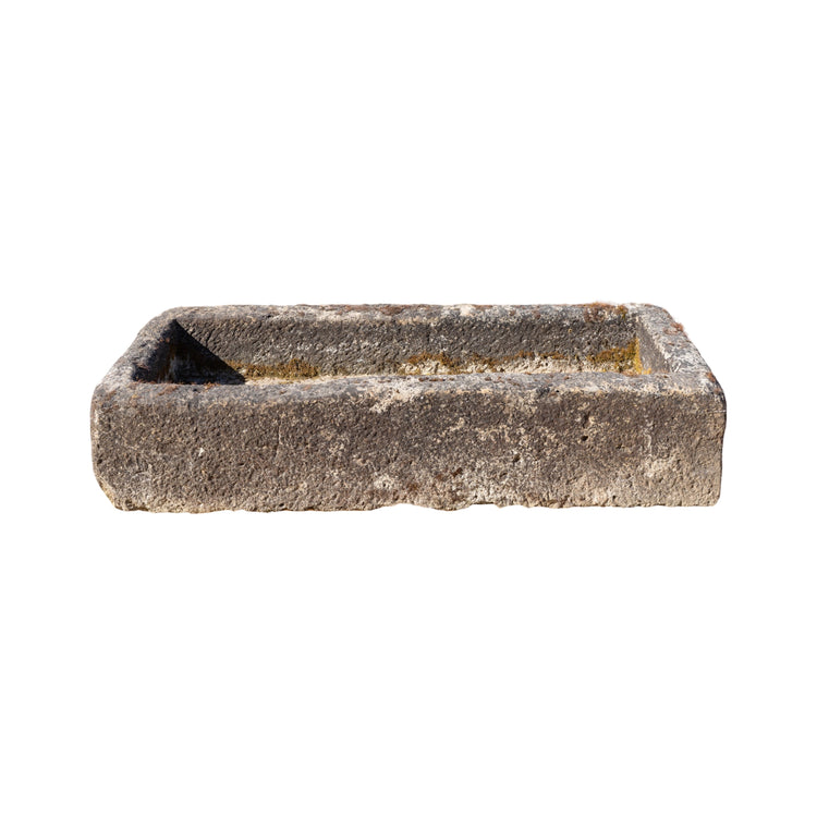 Antique French Limestone Low-line Trough (T-TERP)