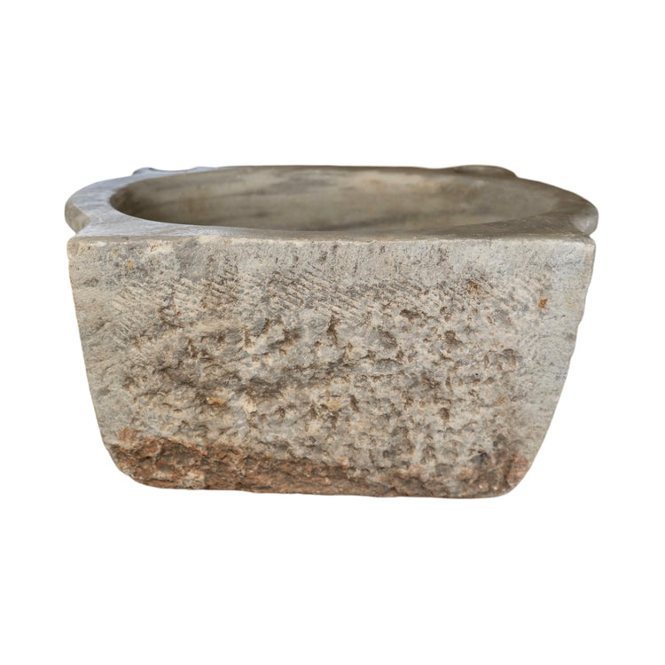 French White Carrara Marble Sink (S-S910)