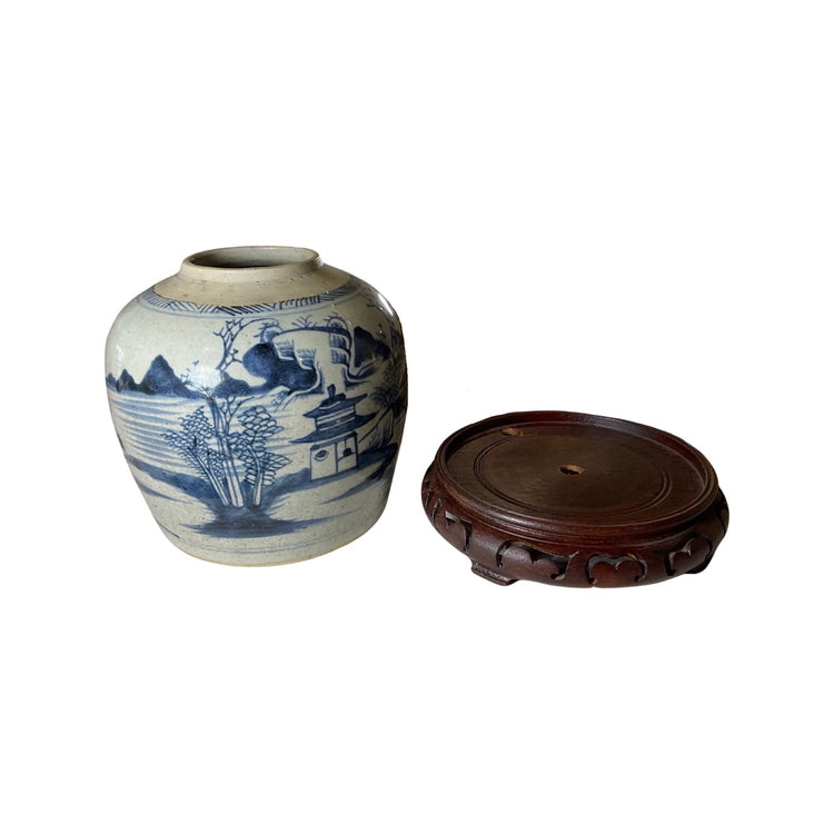 Antique Chinese Porcelain Storage Jar (HD-ABRS)