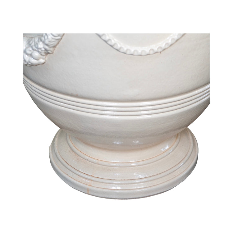 Contemporary French Glazed Terracotta Vase (V-HRFB-A)