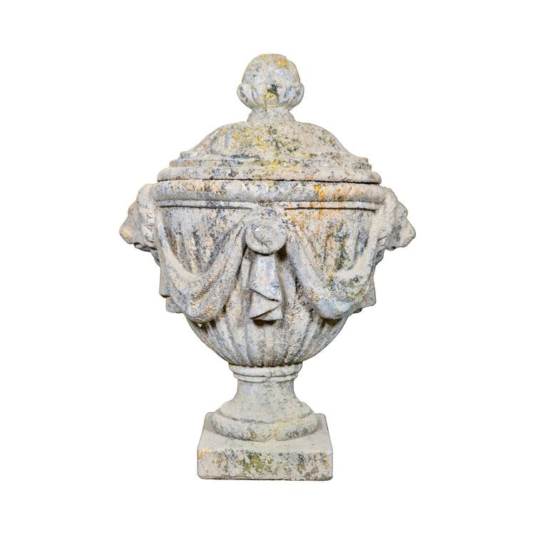 Contemporary French Reconstituted Stone Urn (V-V931)