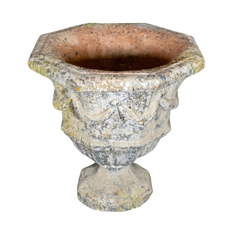 Contemporary French Reconstituted Stone Vase (V-V1089)