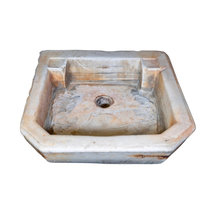 French White Carrara Marble Sink (S-HAJ7)