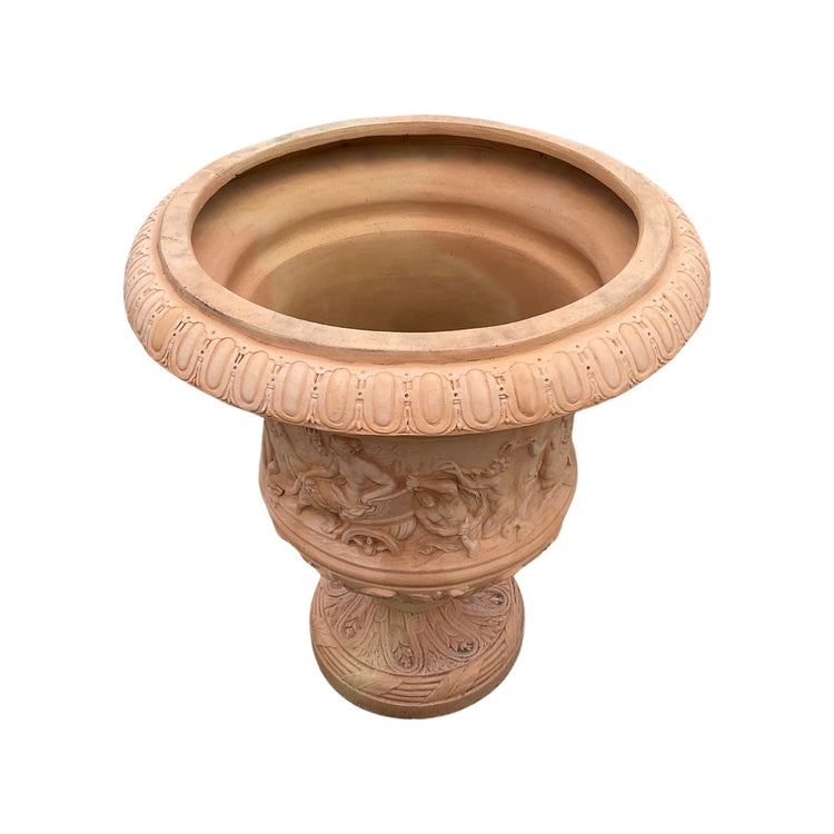 Midcentury Italian Terracotta Urn (V-WNKZ)
