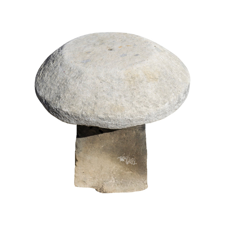 French Limestone Staddle Stone Pillar