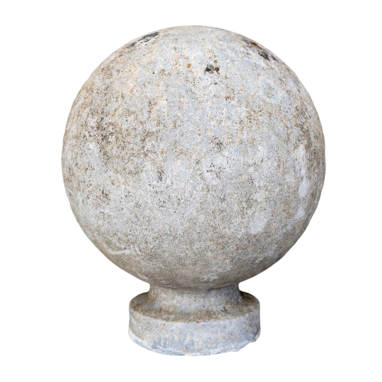 Antique French Limestone Finial (GE-TVKS)