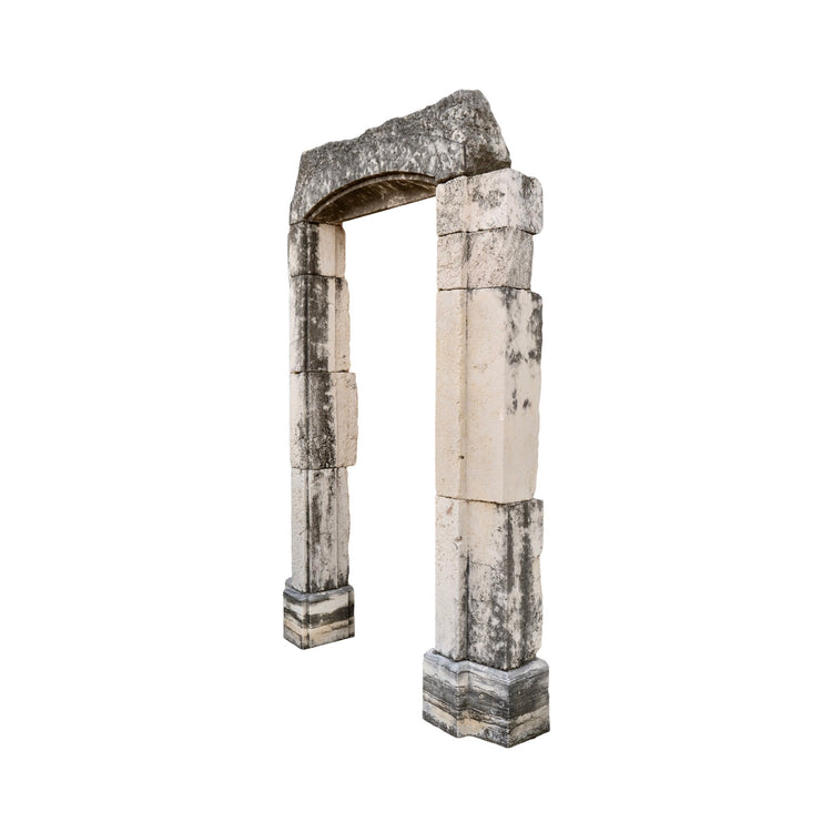 Antique French Limestone Archway (GE-LSNG)