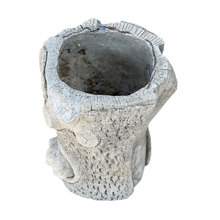 French Faux Bois Planter (V-DELW)