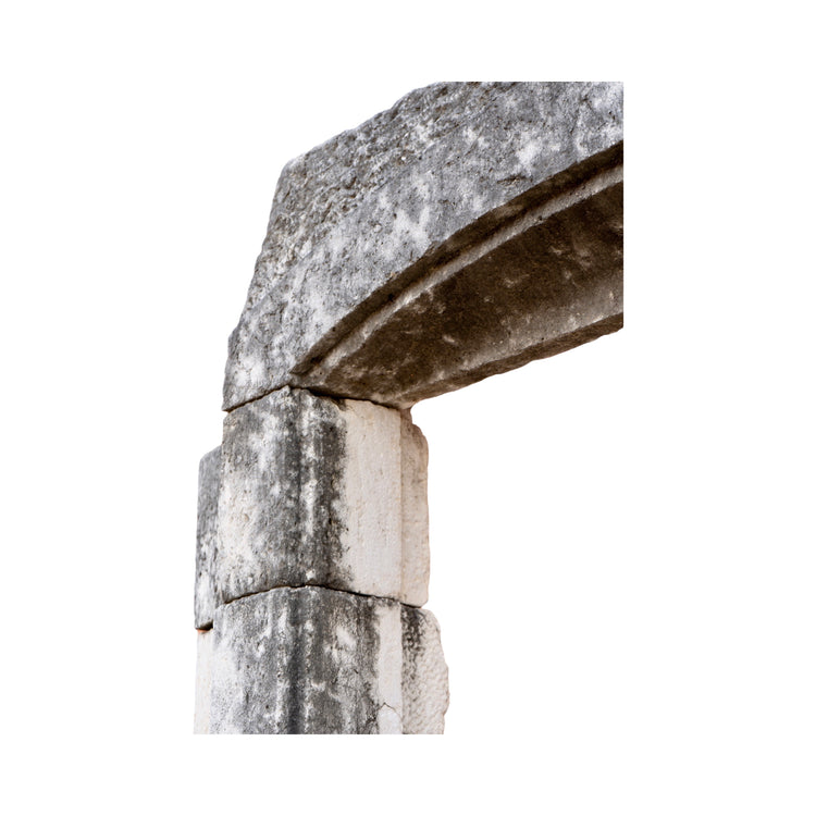 Antique French Limestone Archway (GE-LSNG)