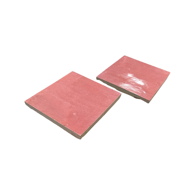 Moroccan Glazed Light Coral Terracotta Tile (TC-M-CORAL)