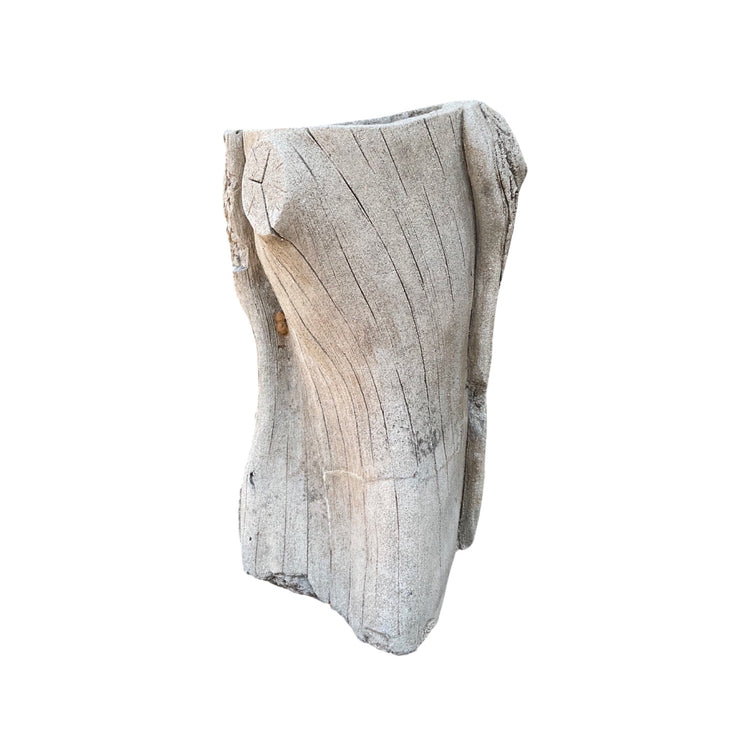 French Faux Bois Planter (V-UXRK)