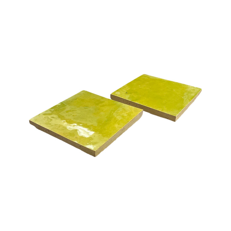 Moroccan Glazed Olive Green Terracotta Tile (TC-M-OLIVEGREEN)