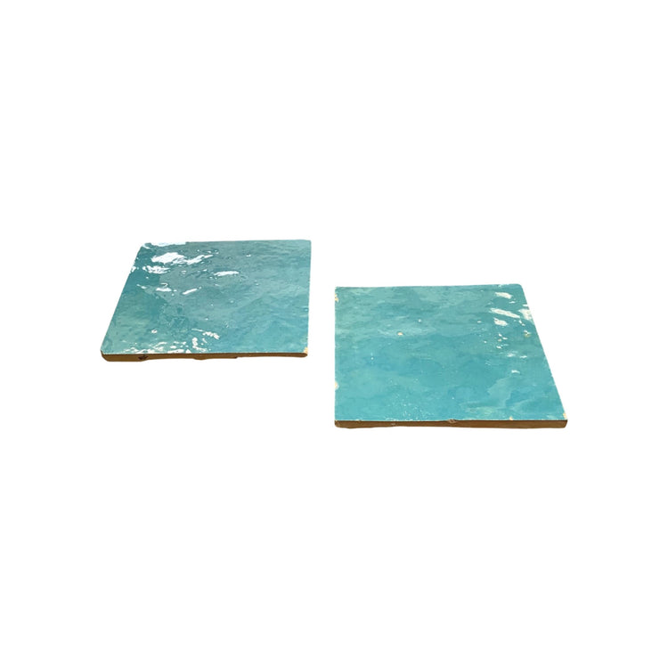 Moroccan Glazed Turquoise Terracotta Tile (TC-M-TURQUOISE)