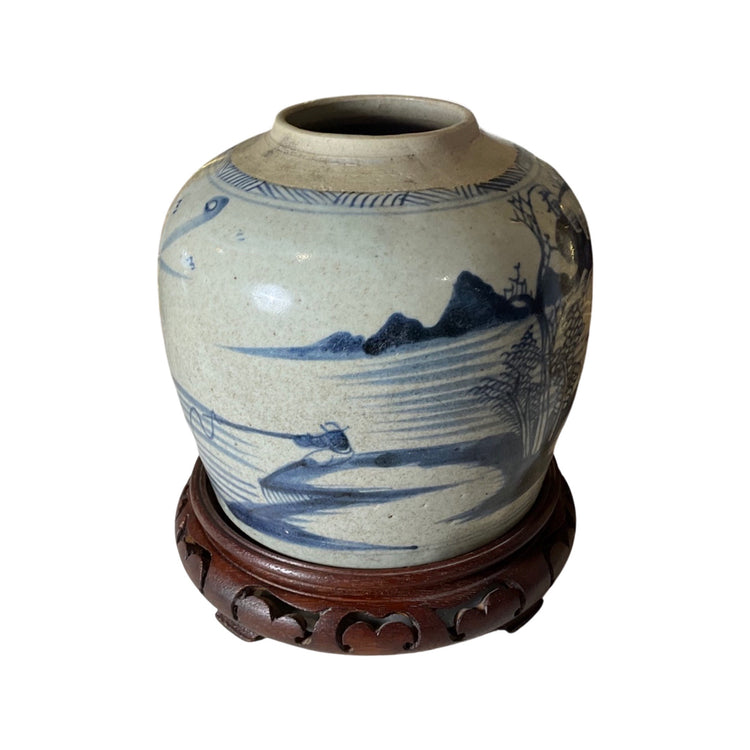 Antique Chinese Porcelain Storage Jar (HD-ABRS)