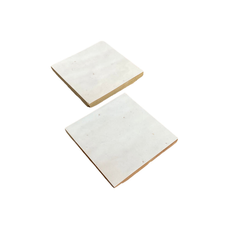 Moroccan Glazed Off-White Terracotta Tile (TC-M-OFFWHITE)