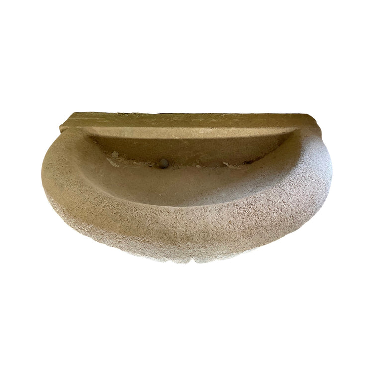 French Limestone Fountain Basin