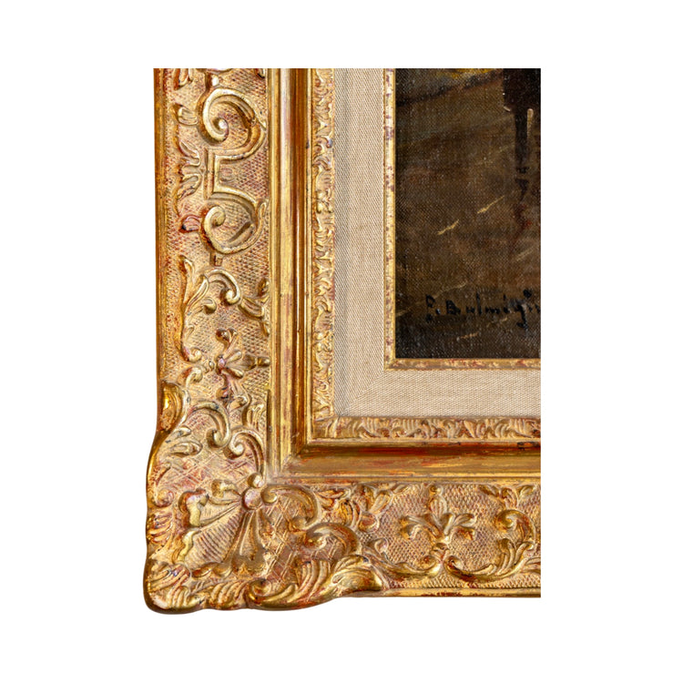"Paris Le Soir" Oil Painting By Paul-Marcel Candies Balmiere (HD-XZCE)