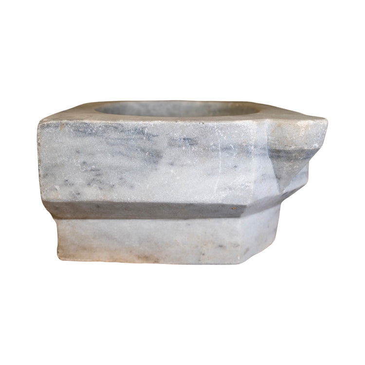 French White Carrara Marble Sink (MS256)