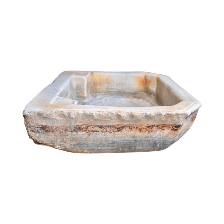 French White Carrara Marble Sink (S-HAJ7)
