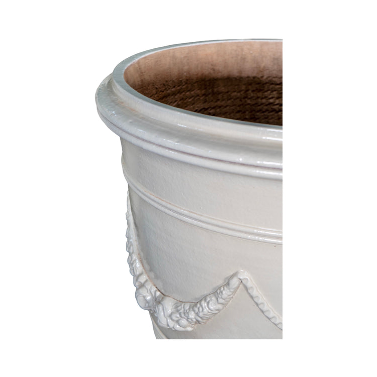 Contemporary French Glazed Terracotta Vase (V-HRFB-A)