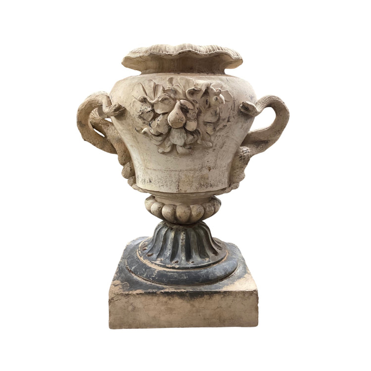 English Terracotta Serpent Planter (V-GMTR)