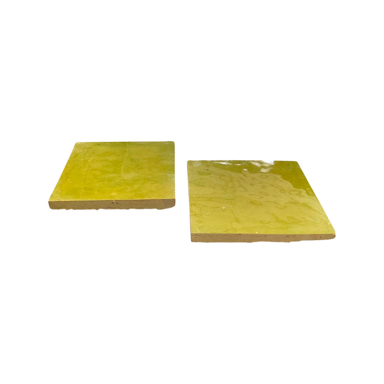 Moroccan Glazed Olive Green Terracotta Tile (TC-M-OLIVEGREEN)