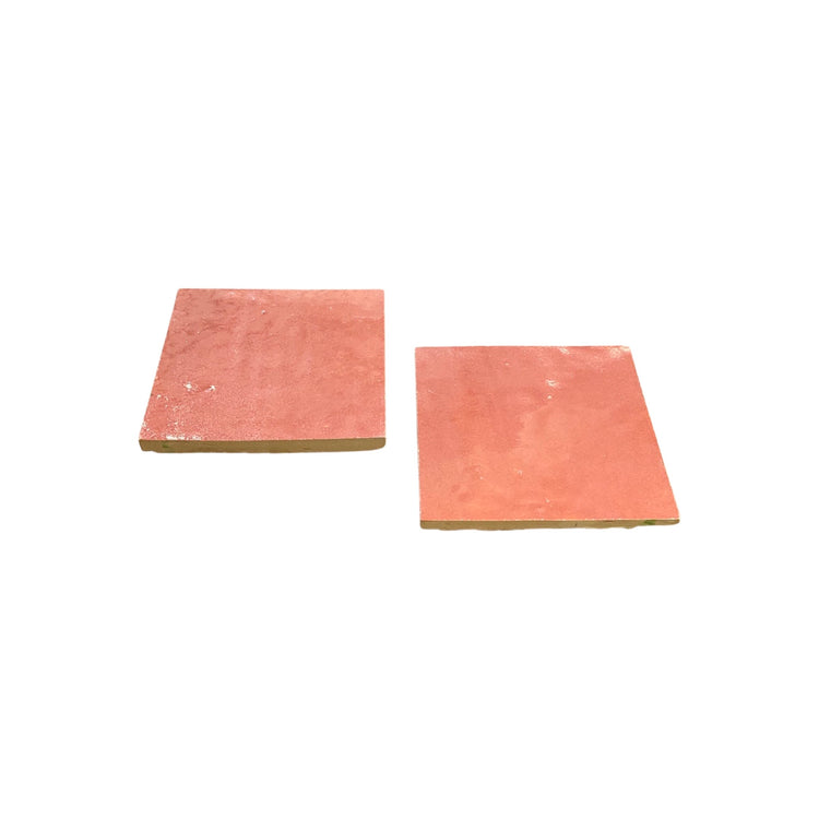 Moroccan Glazed Light Coral Terracotta Tile (TC-M-CORAL)