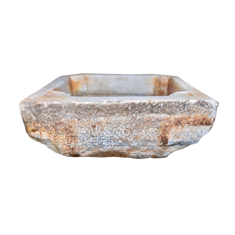 French White Carrara Marble Sink (S-HAJ7)