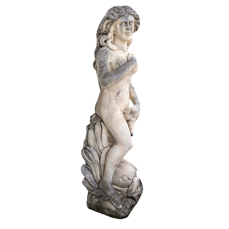 Italian Limestone Venus Sculpture