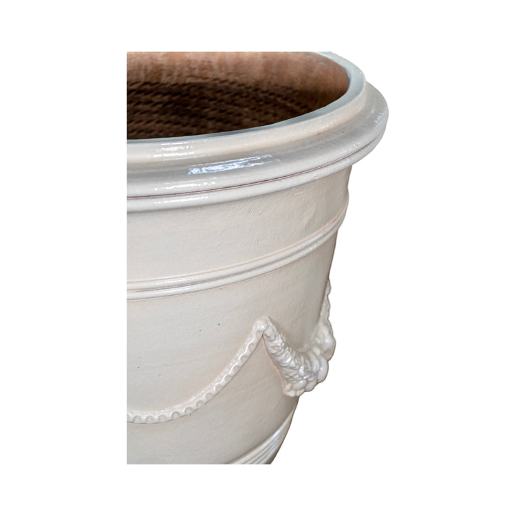 Contemporary French Glazed Terracotta Vase (V-HRFB-A)