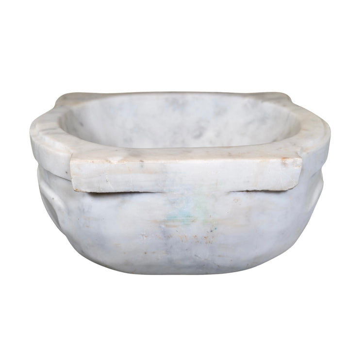 French White Carrara Marble Sink (S-X102)