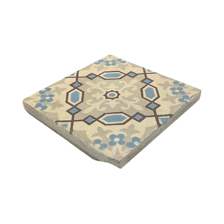 Reclaimed French Encaustic Concrete Tile (ET-OZHW)