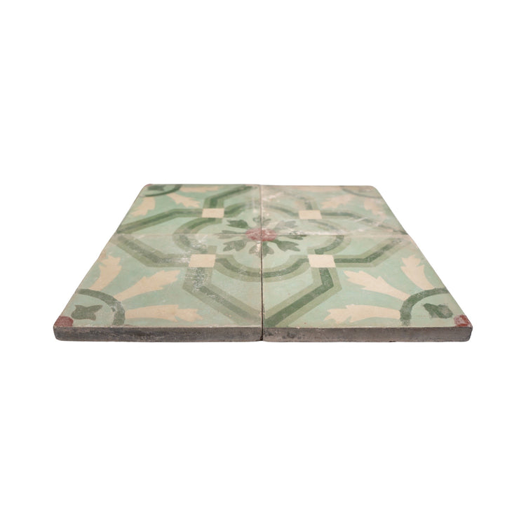 Reclaimed French Encaustic Concrete Tile (ET-UDBJ)