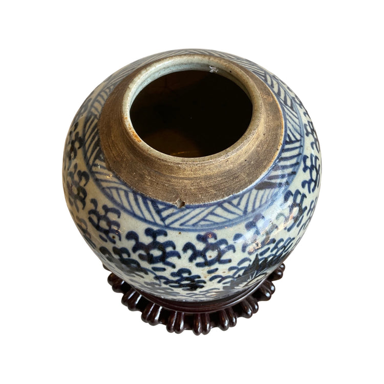 Chinese Porcelain Storage Jar (F-ULQP)