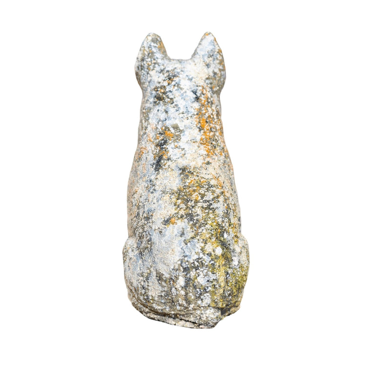 Contemporary French Granite Composite French Bulldog Sculpture (GE-KNWY)